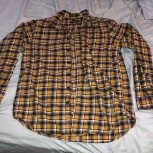 Eddie Bauer yellow flannel